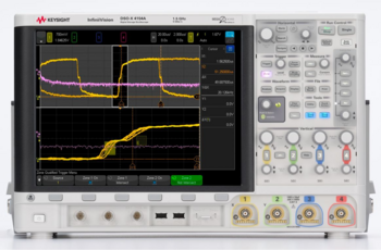 A Keysight InfiniiVision DSOX4154A oscilloscope 