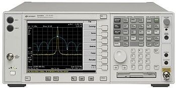 A Keysight E4446A spectrum analyzer